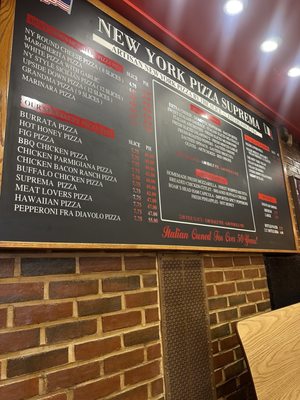Menu photo 1 NY Pizza Suprema New York, NY Menu photo 1 NY Pizza Suprema New York, NY