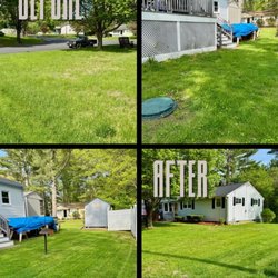 MK Lawn Care - Before & After