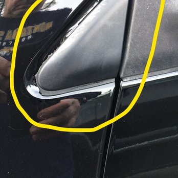 Tiger Hunt Collision Center - Broken trim around my mirror. Wasn't like this when I dropped it off - Body Shops Near Me - Smyrna, Georgia Tiger Hunt Collision Center - Broken trim around my mirror. Wasn't like this when I dropped it off - Body Shops Near Me - Smyrna, Georgia