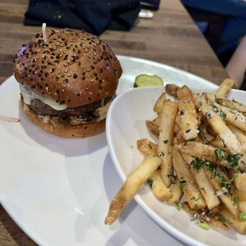 Yard House - Two Pepper Jack Burger - New American Near Me - Northridge, California