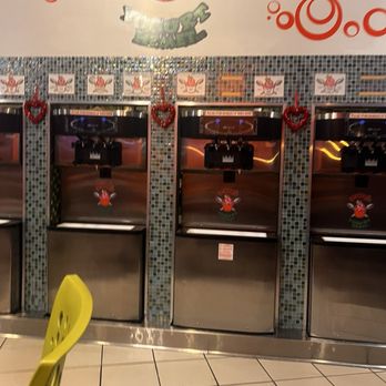 Mickey's Yogurt - a row of frozen yogurt machines - Ice Cream & Frozen Yogurt Near Me - Hemet, California Mickey's Yogurt - a row of frozen yogurt machines - Ice Cream & Frozen Yogurt Near Me - Hemet, California