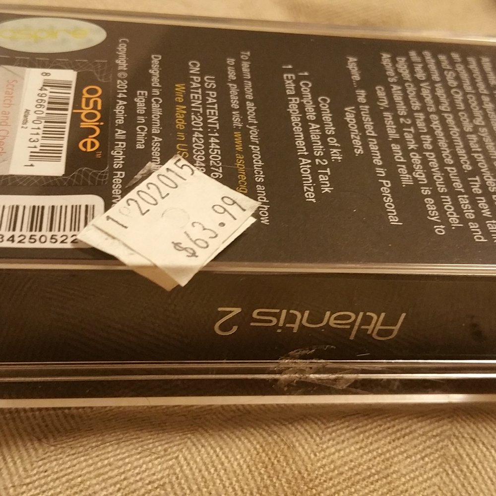 Almost 3x more expensive than buying online or at a reputable vape shop. Stay away from this ripoff store!