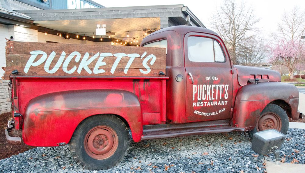 Food from Puckett's Restaurant
