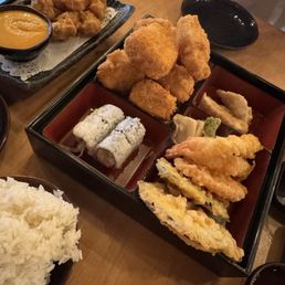 Tofu bento box. Tofu bento box.