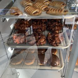 Am Donuts Croissants & More - Linda wants a blueberry fritter for birthday breakfast!