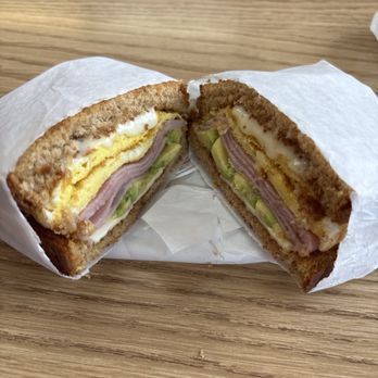KC Donuts - My ham, egg, cheese, and avacado on wheat yummy. - Donuts Near Me - San Gabriel, California KC Donuts - My ham, egg, cheese, and avacado on wheat yummy. - Donuts Near Me - San Gabriel, California