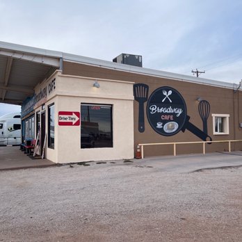 Broadway Cafe - the outside of the restaurant - Seafood Near Me - Van Horn, Texas Broadway Cafe - the outside of the restaurant - Seafood Near Me - Van Horn, Texas