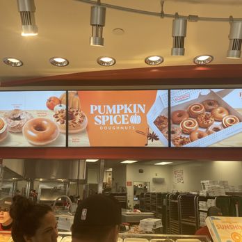 Krispy Kreme - Pumpkin spice is everywhere - Donuts Near Me - Burbank, California