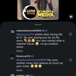 After Hours Limousines - This is how the racist owner of this company talks on his public business profile imagine how he is in private...
