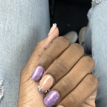 Jade Nails - Before set (not done by Jade Nails) - Nail Salons Near Me - Houston, Texas Jade Nails - Before set (not done by Jade Nails) - Nail Salons Near Me - Houston, Texas