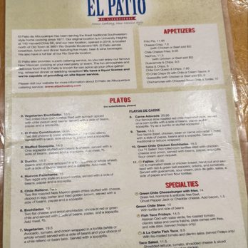 El Patio De Albuquerque - New Mexican Cuisine Near Me - Albuquerque, New Mexico El Patio De Albuquerque - New Mexican Cuisine Near Me - Albuquerque, New Mexico