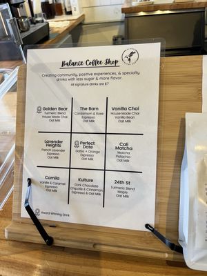 Menu photo 8 Balance Coffee Shop Sacramento, CA Menu photo 8 Balance Coffee Shop Sacramento, CA