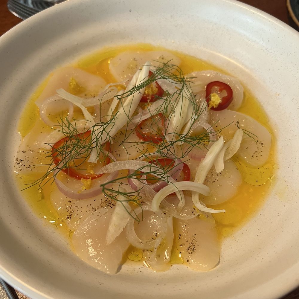 Beholder - Scallop Crudo - New American Near Me - Indianapolis, Indiana Beholder - Scallop Crudo - New American Near Me - Indianapolis, Indiana