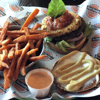 Bad Daddy's Burger Bar - The Fried Mozzarella $11.25 - Bars Near Me - Roswell, Georgia Bad Daddy's Burger Bar - The Fried Mozzarella $11.25 - Bars Near Me - Roswell, Georgia
