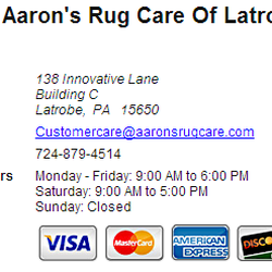 Contact & Payment Methods