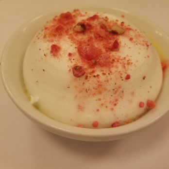 Bouillon République - Floating island with pink pralines - French Near Me - Paris