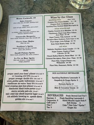 Menu photo 1 Cafe Terigo Park City, UT