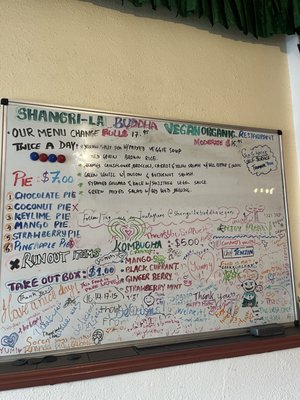Menu photo 2 Shangri-La Buddha Vegan Albany, CA