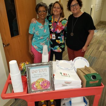 Krispy Kreme - Rogers lane Elementary appreciate Jewel Young for donating doughnuts and coffee for our wonderful staff. - Donuts Near Me - Knightdale, North Carolina