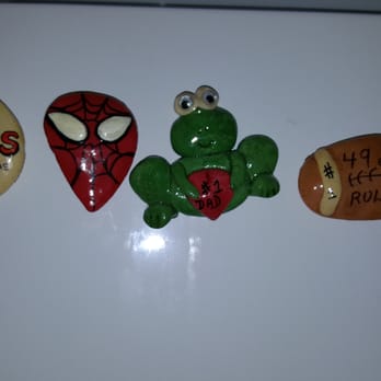 High Hill Ranch - Magnets our son picked out at one of the vendors....1000's to choose from! - Donuts Near Me - Placerville, California