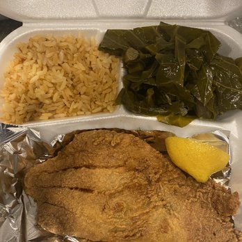 Magic Soul Food - Golden Fried Catfish Dinner - Soul Food Near Me - Pembroke Pines, Florida