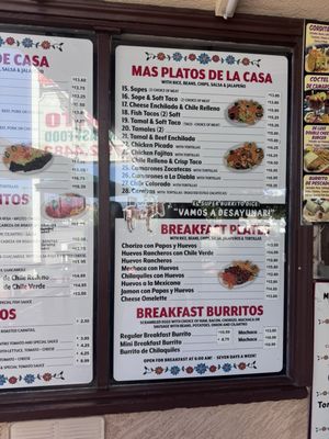 Menu photo 2 El Super Burrito Pasadena, CA