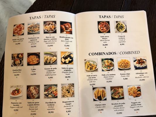 Menu photo 2 El Portalón Barcelona, B Menu photo 2 El Portalón Barcelona, B