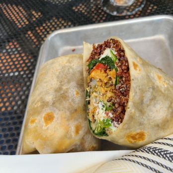 The Nest - Veggie burrito - Waffles Near Me - Ojai, California