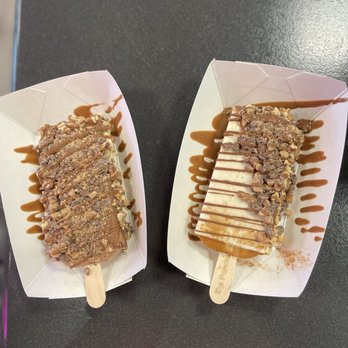 The Paleta Bar - Hazelnut and horchata paletas - Desserts Near Me - Albuquerque, New Mexico