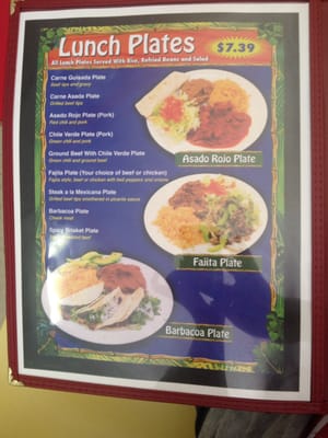 Menu photo 5 Burrito's Plus Hereford, TX