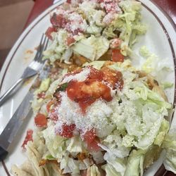 Chicken Sopes (Sopes de pollo)