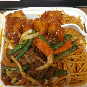 Wok Experience - Lunch special! Orange chicken & pepper beef w/string beans! Delish!! - Chinese Near Me - Lomita, California Wok Experience - Lunch special! Orange chicken & pepper beef w/string beans! Delish!! - Chinese Near Me - Lomita, California