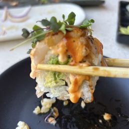 The awesome Hokkaido scallop roll The awesome Hokkaido scallop roll