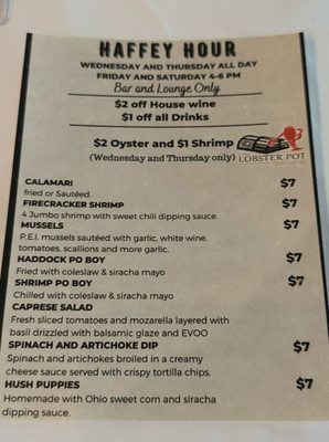 Menu photo 4 The Lobster Pot Willoughby Hills, OH Menu photo 4 The Lobster Pot Willoughby Hills, OH