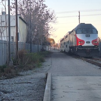 Gilroy Caltrain Station - PBJX 924 sits waiting the next day's run to San Francisco. - Public Transportation Near Me - Gilroy, California Gilroy Caltrain Station - PBJX 924 sits waiting the next day's run to San Francisco. - Public Transportation Near Me - Gilroy, California