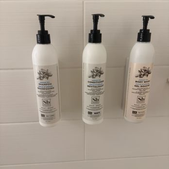 Delta Hotels by Marriott - Shower products. Not good quality. Or maybe the horrible shower head didn't wash it all out of hair/body - Hotels Near Me - West Palm Beach, Florida