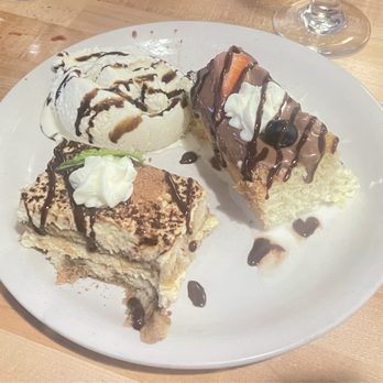 Tavola Trattoria - Diane's Cake (3 types of cake) - Italian Near Me - Bentonville, Arkansas Tavola Trattoria - Diane's Cake (3 types of cake) - Italian Near Me - Bentonville, Arkansas