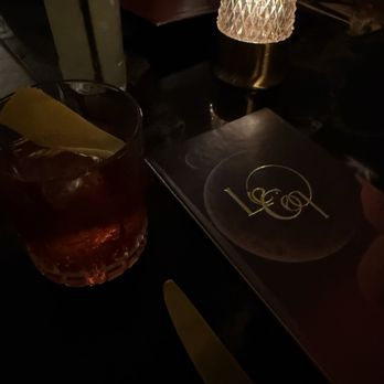 Le Coq - Mezcal Negroni (ok) - French Near Me - La Jolla, California