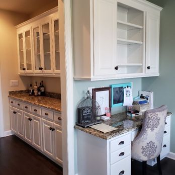 Indigo Splash Custom Painted Cabinets - Painters Near Me