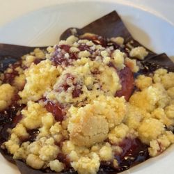 Hill Street Cafe - Cherry cobbler