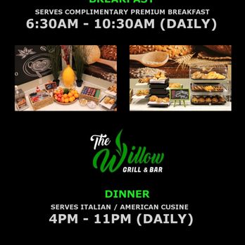 The Willow Grill & Bar - menu - Bars Near Me - Leduc, Alberta The Willow Grill & Bar - menu - Bars Near Me - Leduc, Alberta