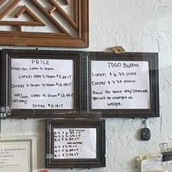 China King Buffet - Prices throughout the day!!