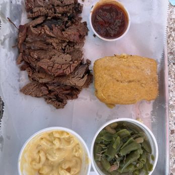 BoBo's BBQ - Brisket Platter Combo 1 - Barbeque Near Me - Champaign, Illinois