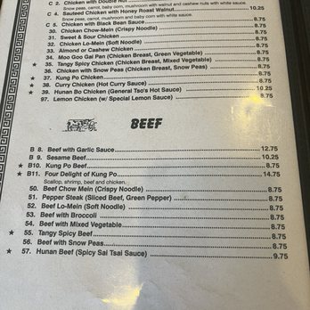 Chef Hunan Bo - Menu - Chinese Near Me - Houston, Texas Chef Hunan Bo - Menu - Chinese Near Me - Houston, Texas