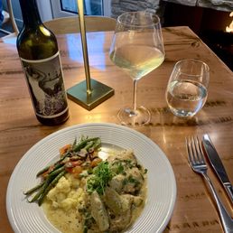 Sauvignon Blanc was perfect choice