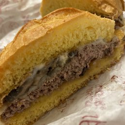 Truffle Mushroom Swiss Burger