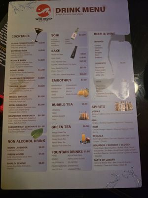 Menu photo 5 Wild Ocean Sushi and Bar Colonial Heights, VA Menu photo 5 Wild Ocean Sushi and Bar Colonial Heights, VA