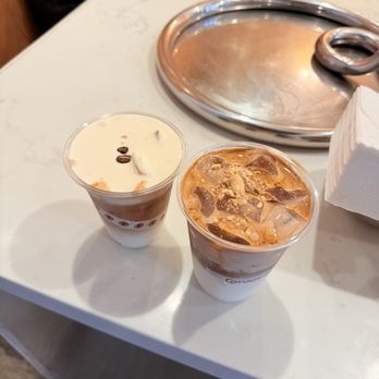 Commence Coffee - butterscotch latte & peanut butter latte - Coffee & Tea Near Me - Chino Hills, California Commence Coffee - butterscotch latte & peanut butter latte - Coffee & Tea Near Me - Chino Hills, California