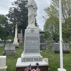 Evergreen Cemetery - Jennie Wade gravestone