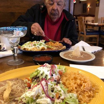 Osuna's Restaurant - Asada Sopes Combo and "shrimp" Enchiladas - Mexican Near Me - Walnut, California